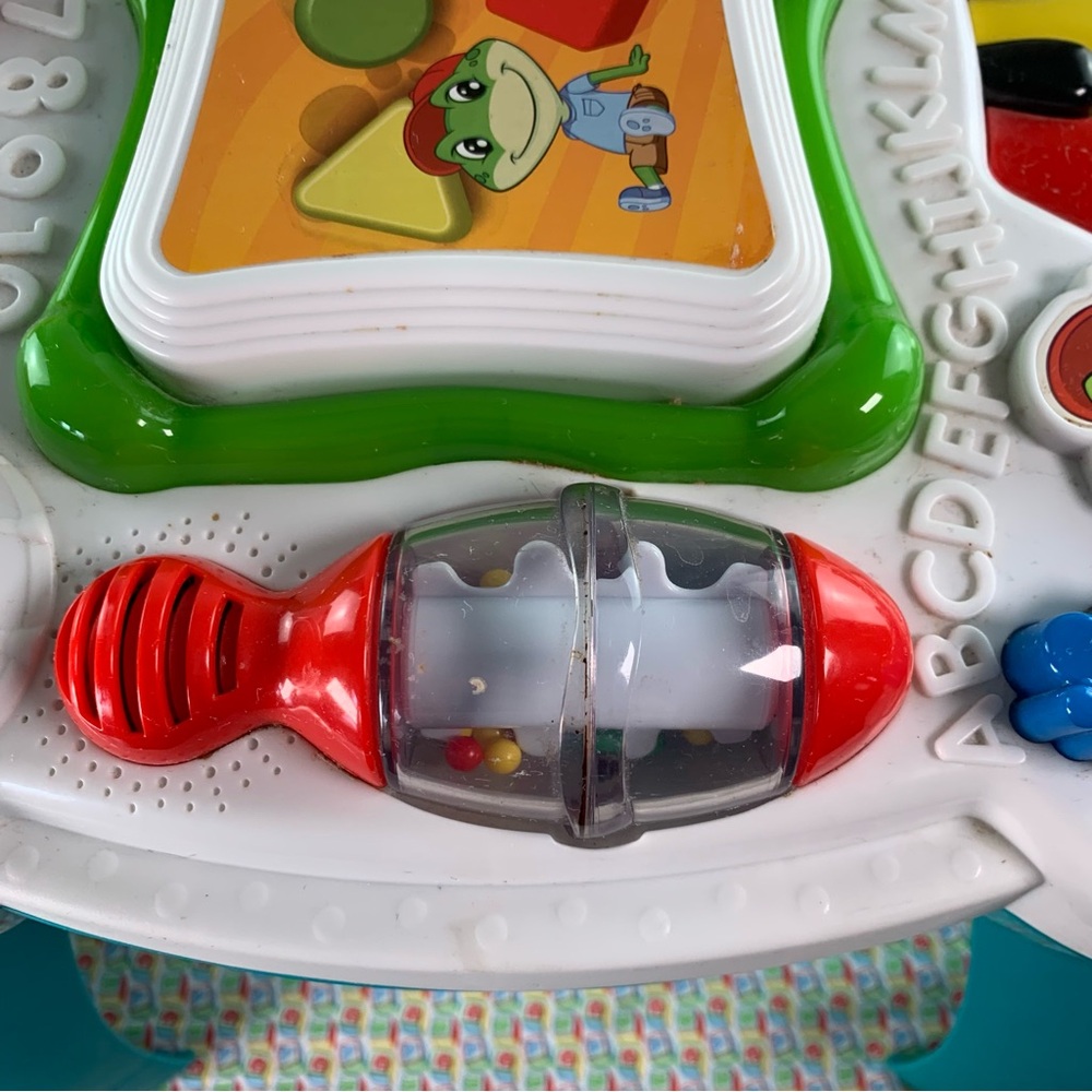 LeapFrog Colorful Learning Activity Table with Removable Legs. - Picture 6 of 15